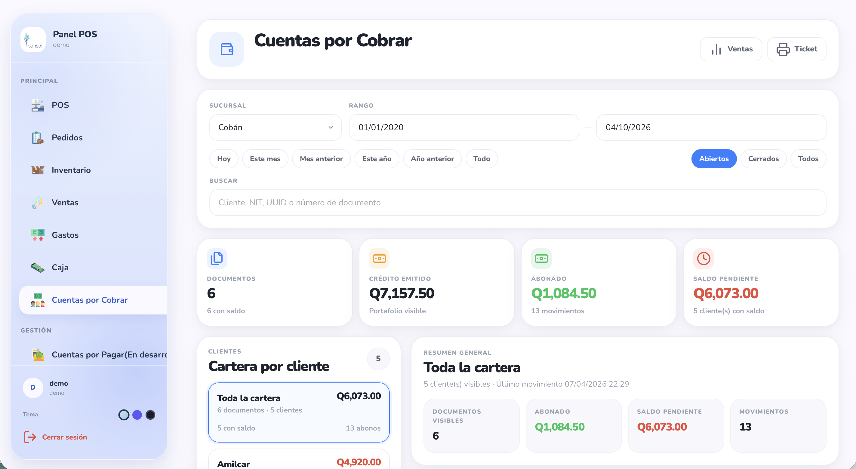 Cuentas por cobrar — Sabe quién te debe y desde cuándo